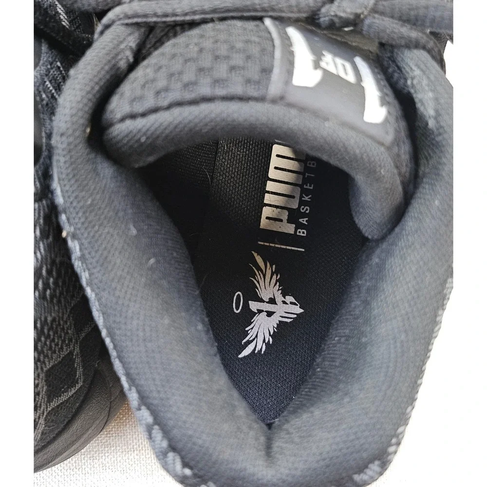 Puma MB.01 Lathrop Basketball Shoes Big Kids 7C Black LaMelo 376888-02 Sneaker